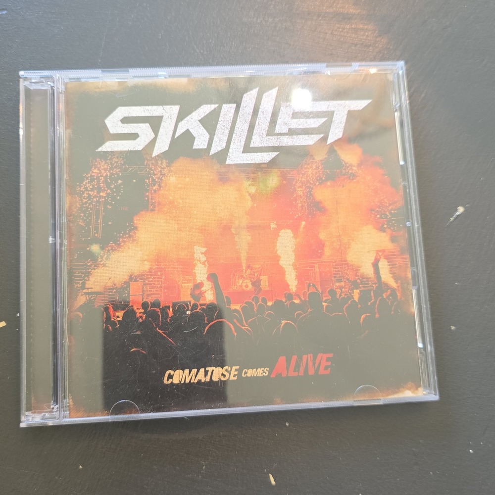 Skillet Comatose Comes Alive CD DVD Live Album 2008 Christian Rock 766887255390